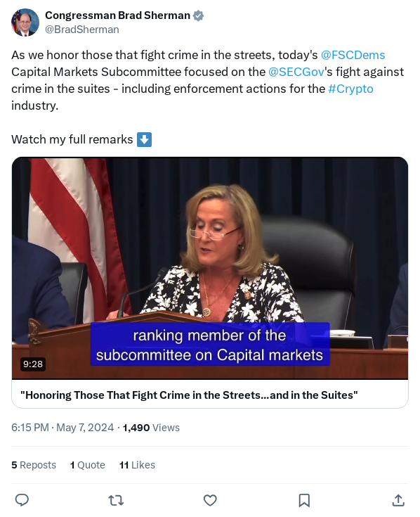 Screenshot of Archived Tweet