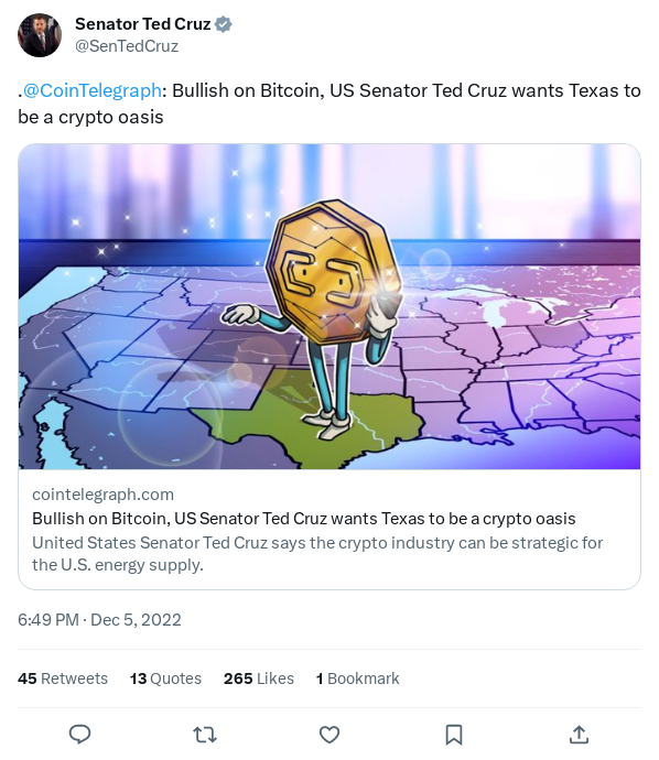 Screenshot of Archived Tweet