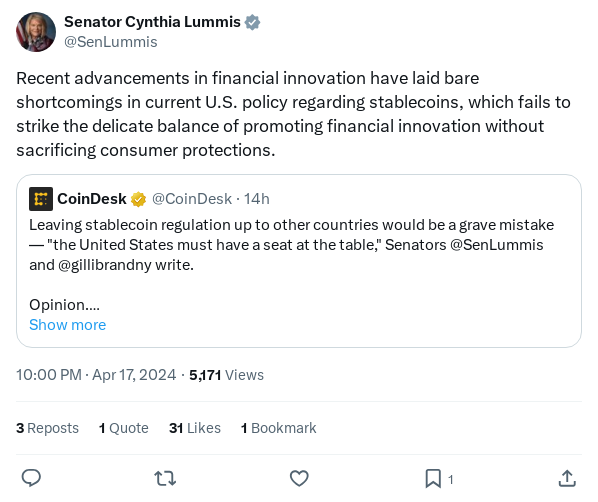 Screenshot of Archived Tweet