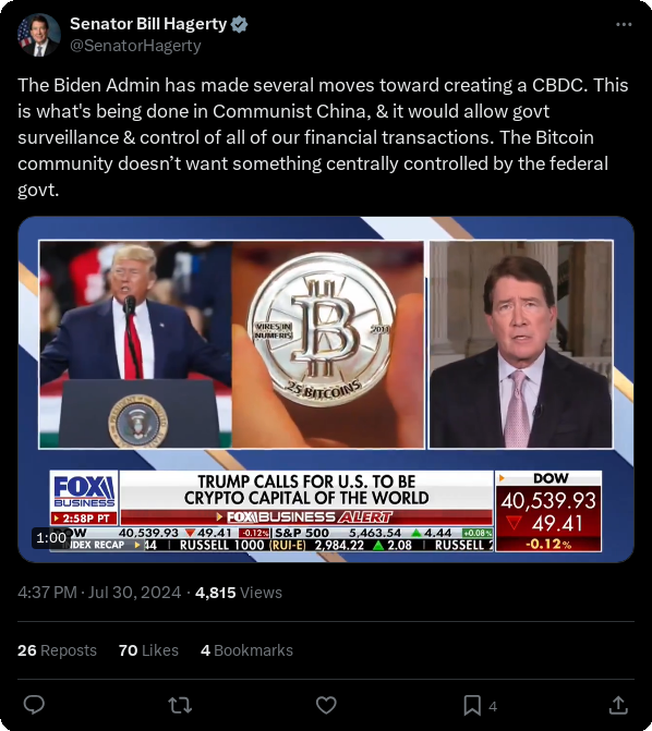 Screenshot of Archived Tweet