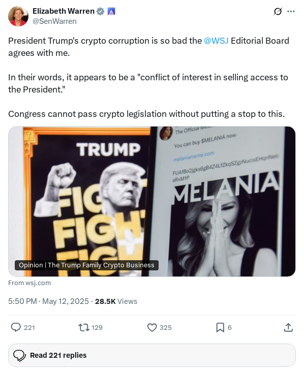 Screenshot of Archived Tweet