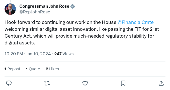 Screenshot of Archived Tweet