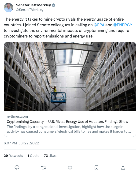 Screenshot of Archived Tweet