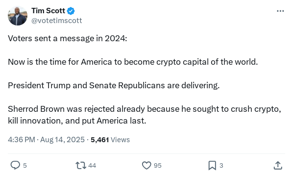 Screenshot of Archived Tweet