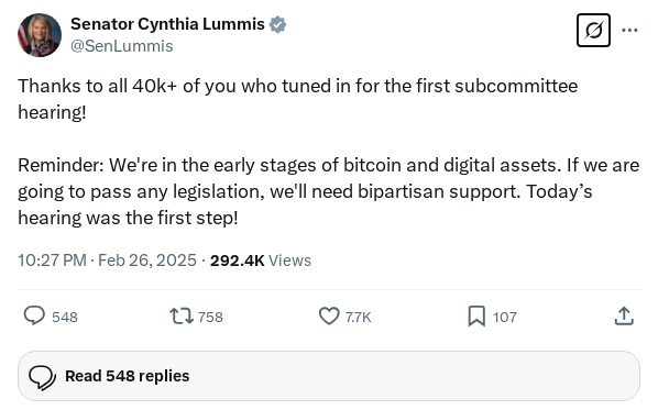 Screenshot of Archived Tweet