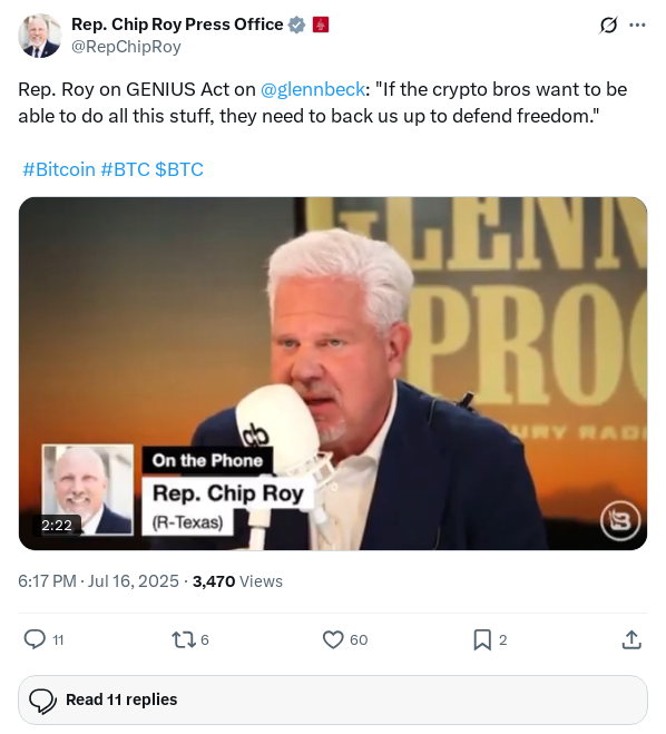 Screenshot of Archived Tweet