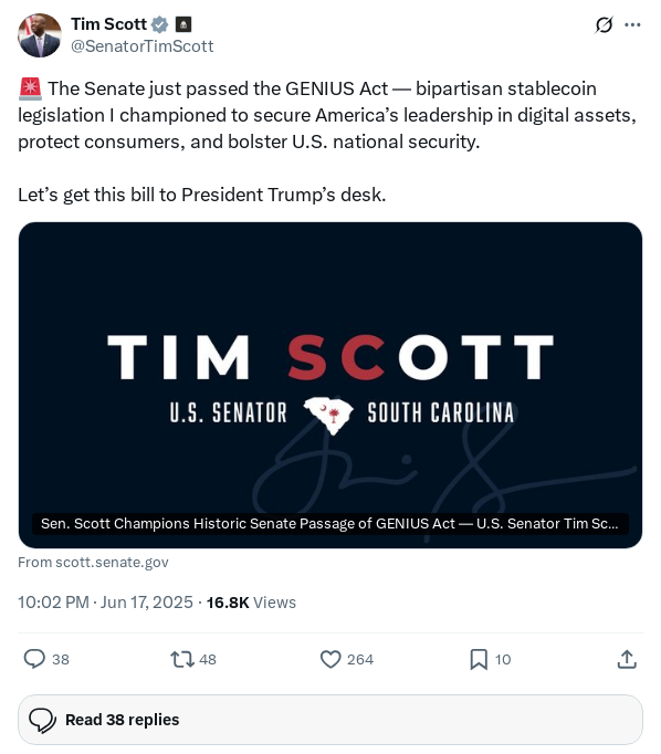 Screenshot of Archived Tweet