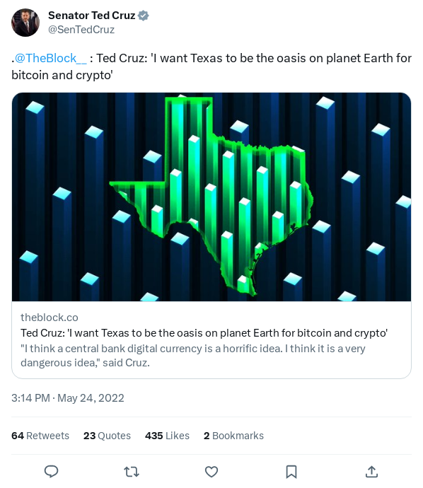 Screenshot of Archived Tweet