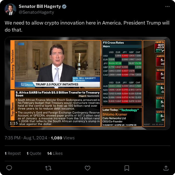 Screenshot of Archived Tweet