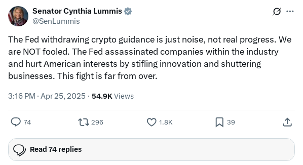 Screenshot of Archived Tweet