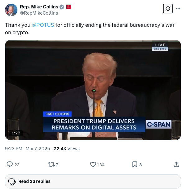 Screenshot of Archived Tweet