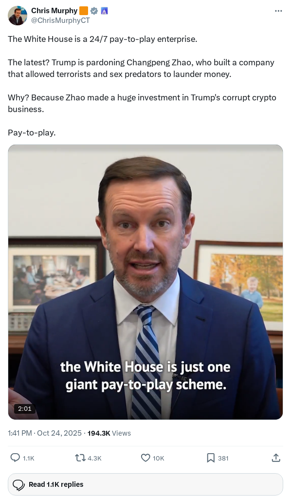 Screenshot of Archived Tweet