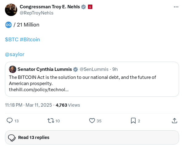 Screenshot of Archived Tweet
