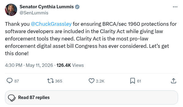 Screenshot of Archived Tweet