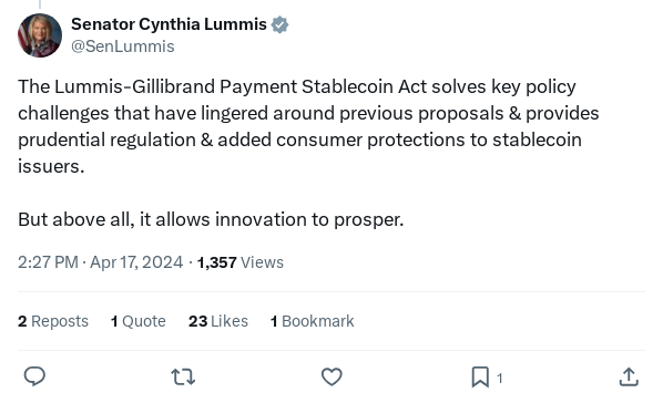 Screenshot of Archived Tweet