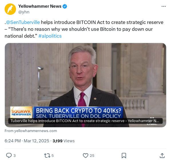 Screenshot of Archived Tweet