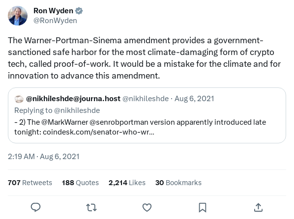 Screenshot of Archived Tweet