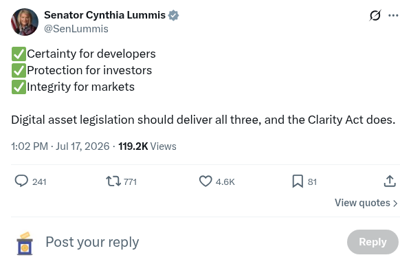 Screenshot of Archived Tweet