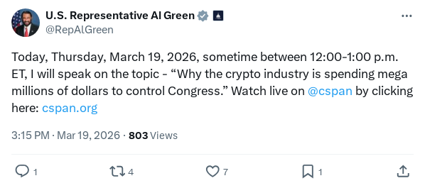 Screenshot of Archived Tweet