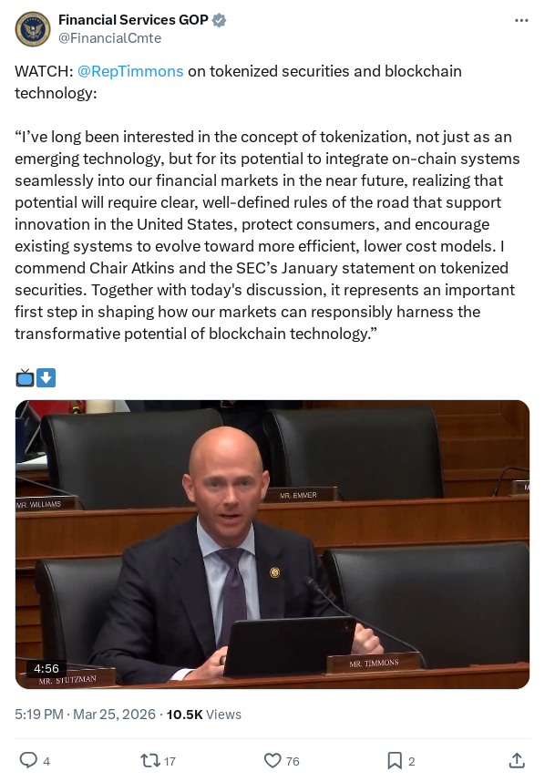 Screenshot of Archived Tweet