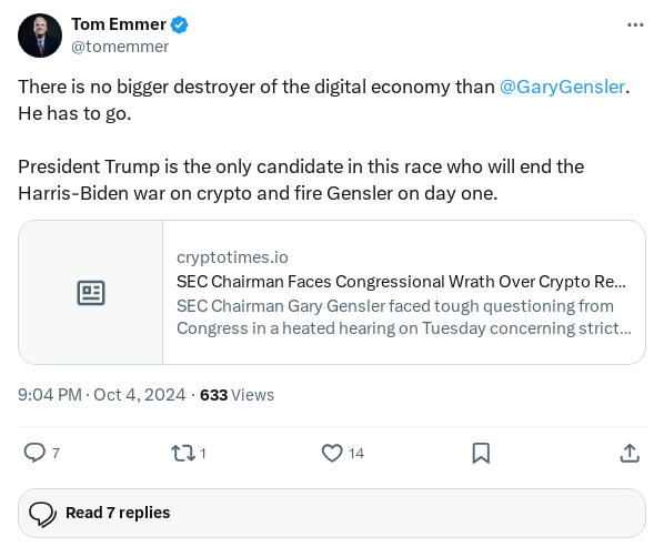 Screenshot of Archived Tweet