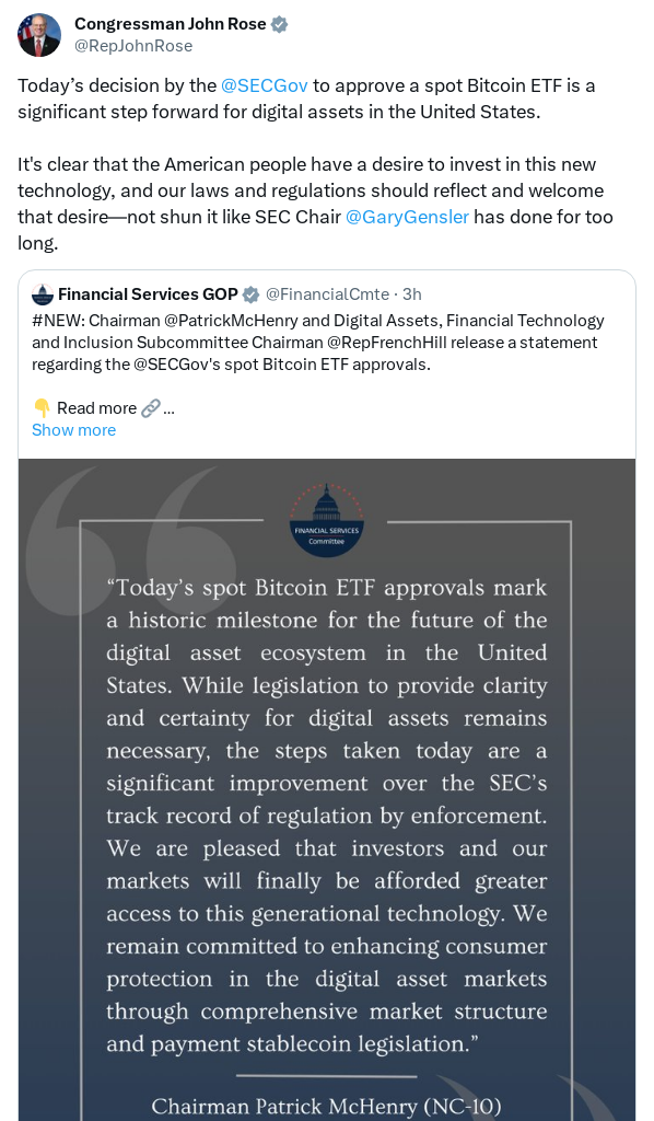 Screenshot of Archived Tweet