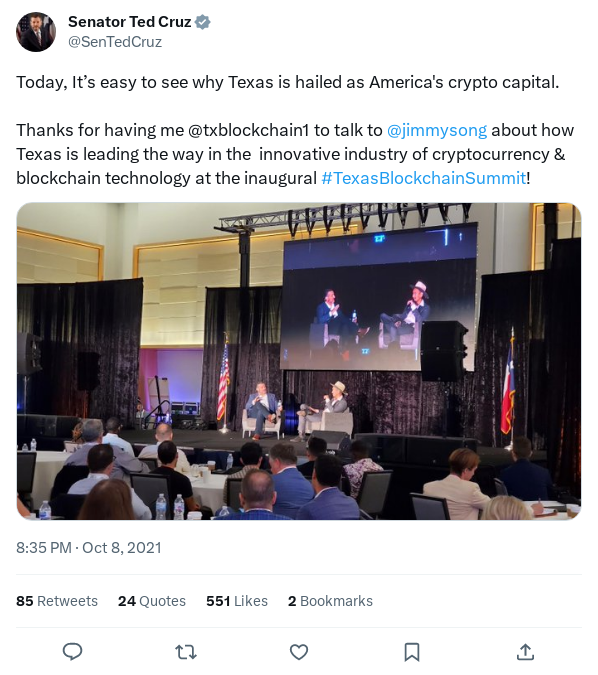 Screenshot of Archived Tweet
